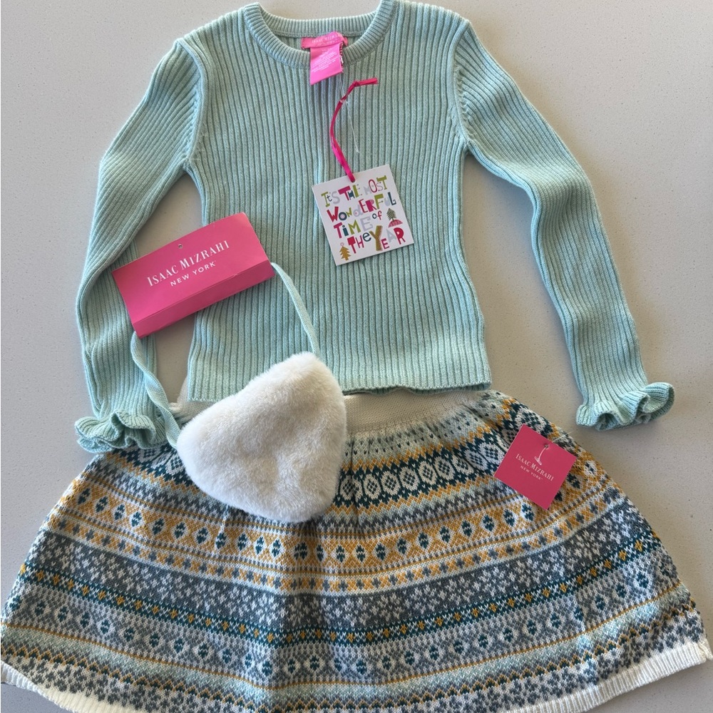 Toddler girl 2T skirt set